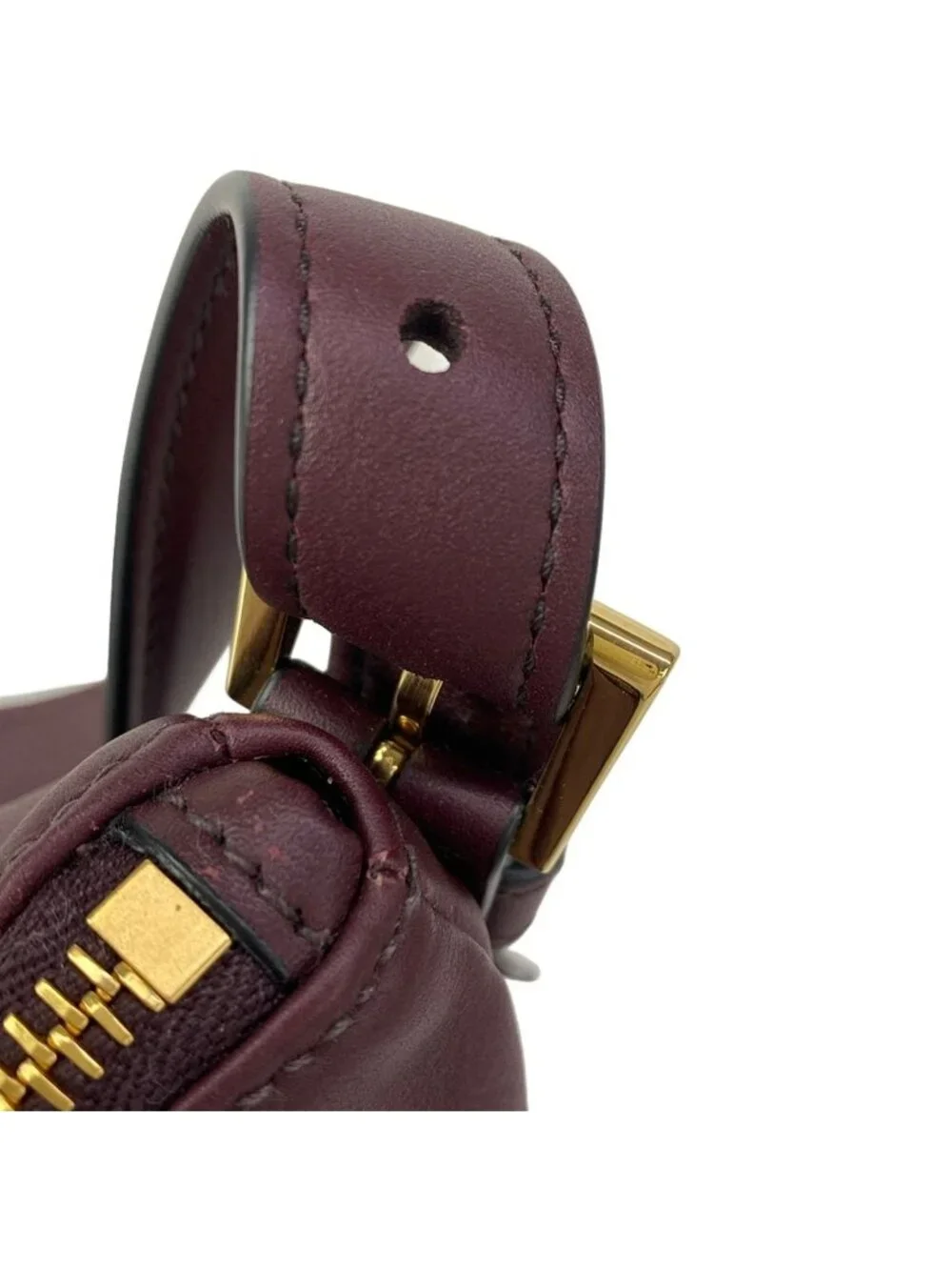 Prada Shoulder Bag Emme Medium Bordeaux Leather